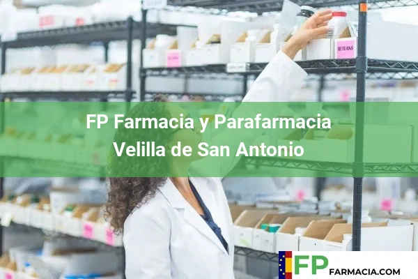 FP Farmacia y Parafarmacia  Velilla de San Antonio